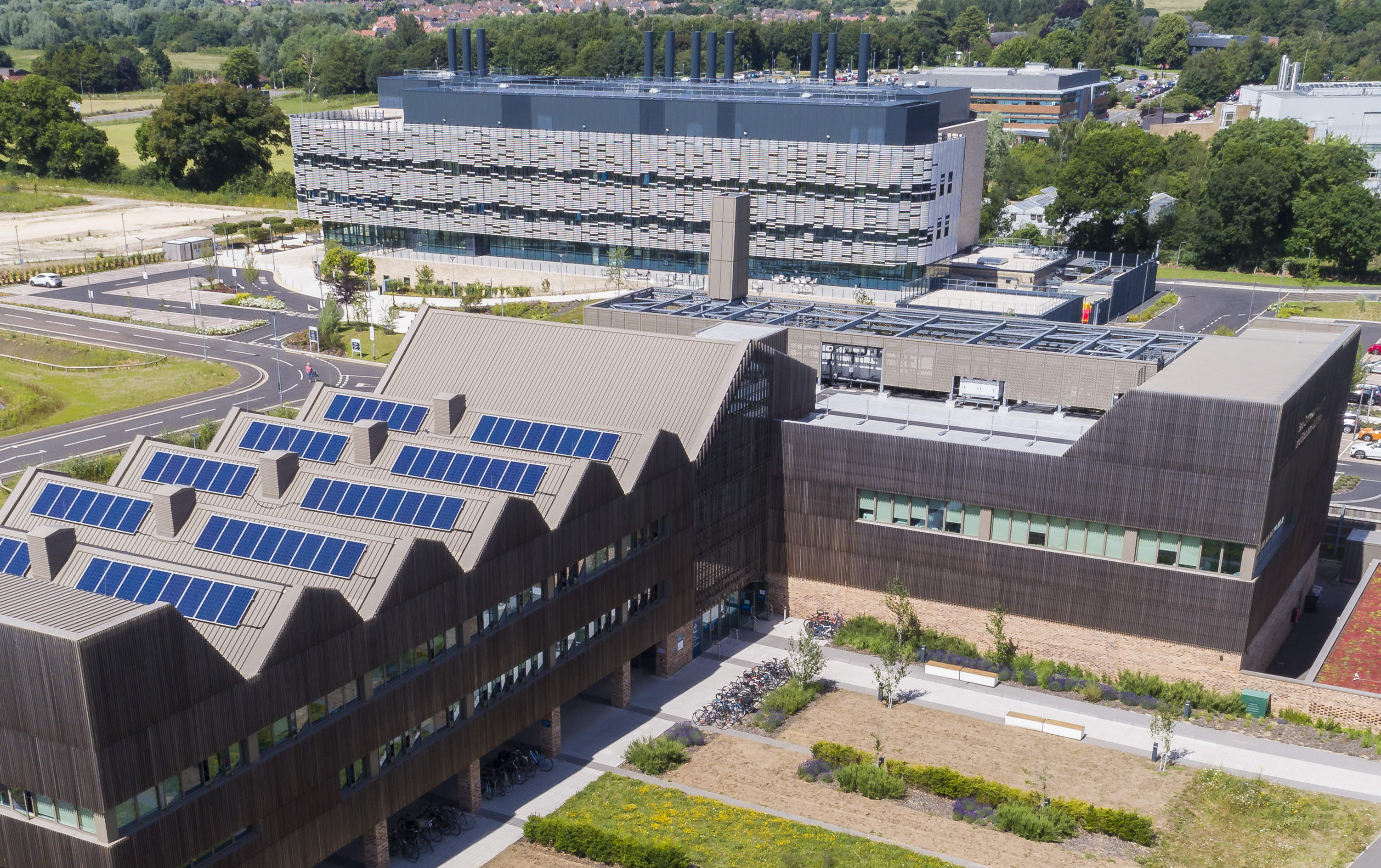 Bob Champion and Quadram Institute buildings